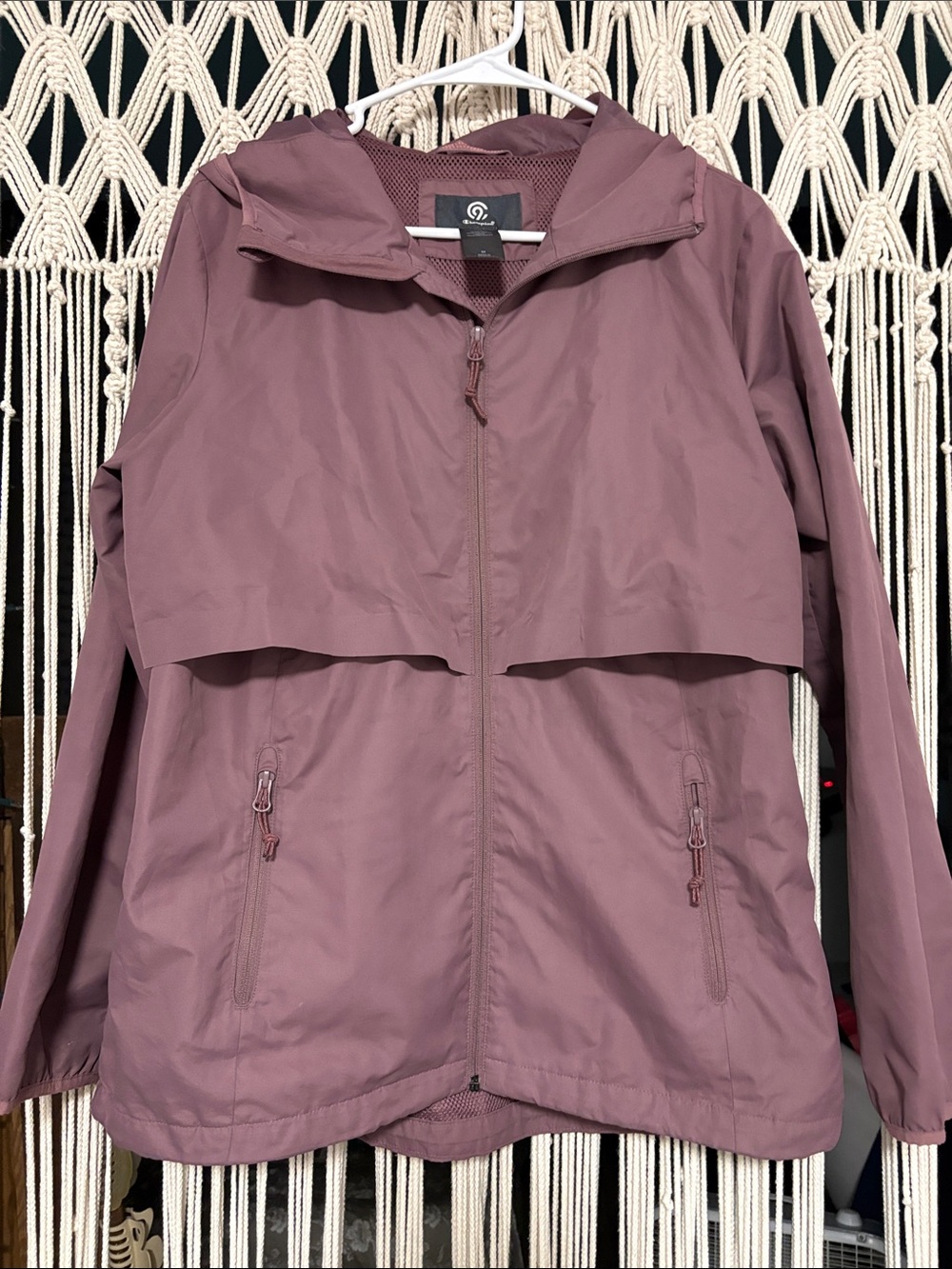 Champion Women's Mauve Hooded Utility Jacket